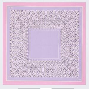 NWT Italian Liu Jo Foulard/Scarf In Wisteria.  New 2024 Comes W/ Gift Bag & Box!